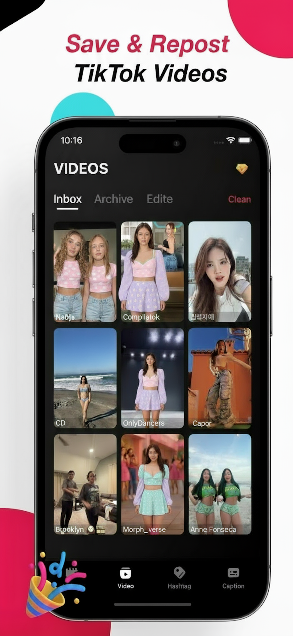 TokCatch: Save&Edit  TT Video
