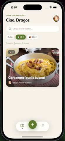 RecipAI iPhone screenshot