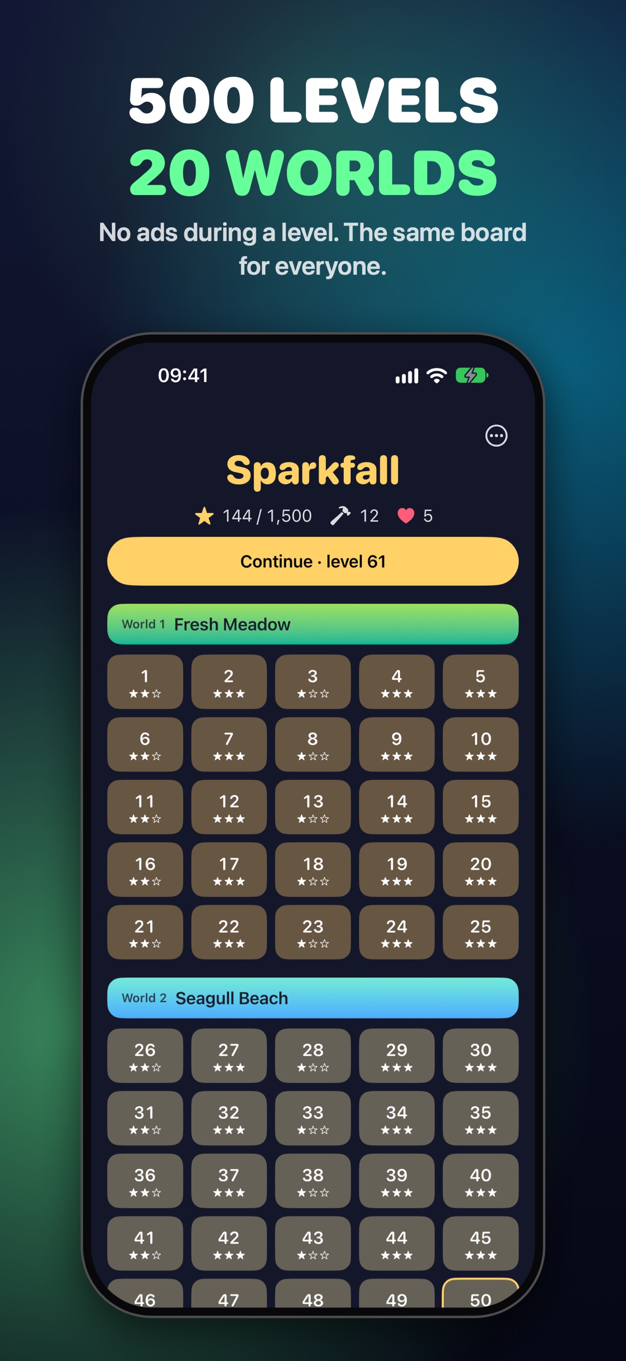 Screenshot 4 of Sparkfall: Bubble Pop Puzzle