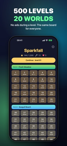 Sparkfall: Bubble Pop Puzzle screenshot 4