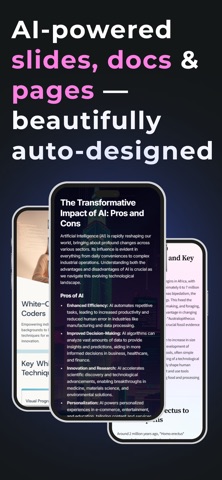 AI Presentation Maker – Slides Screenshot 2 of 4