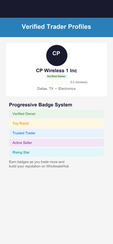 WholesaleHub - B2B Marketplace screenshot