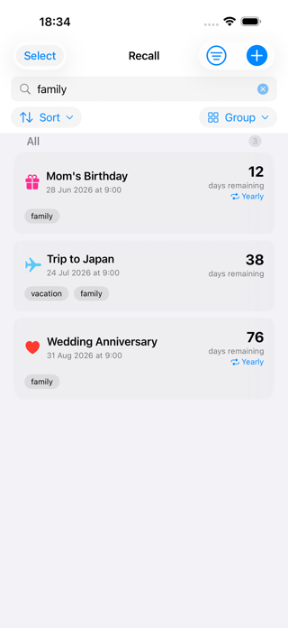 Recall Time Screenshot 7 of 7