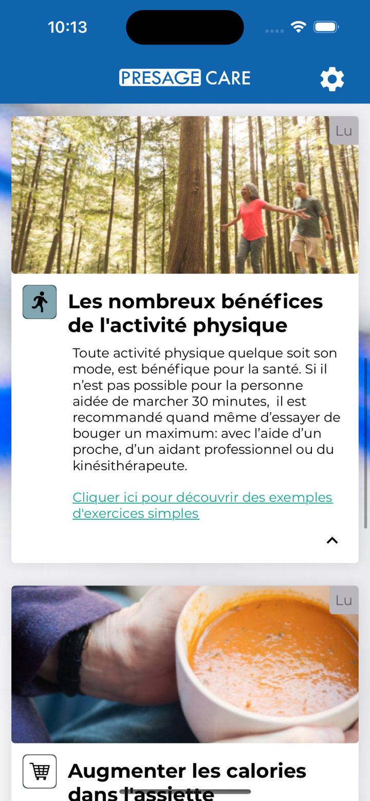 PRESAGE CARE screenshot 4