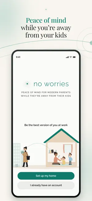 No Worries - AI Child Monitor screenshot 1