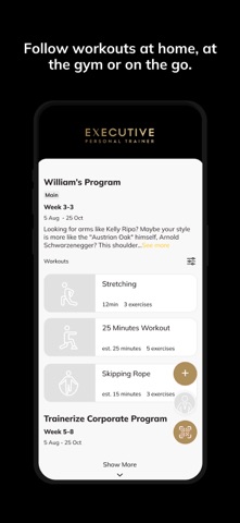 Executive Personal Trainer Screenshot 3 of 6