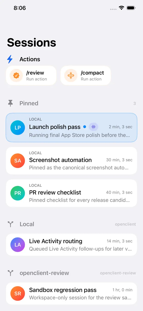 #3. OpenClient for OpenCode (iOS) By: Nicolas Toporcov