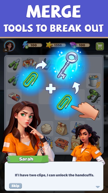 Merge Prison : hidden puzzle