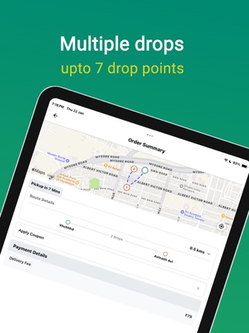 Shadowfax Courier Delivery App iPad screenshot 2