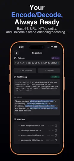 Screenshot von Forge — Developer Toolkit auf dem iPhone 3