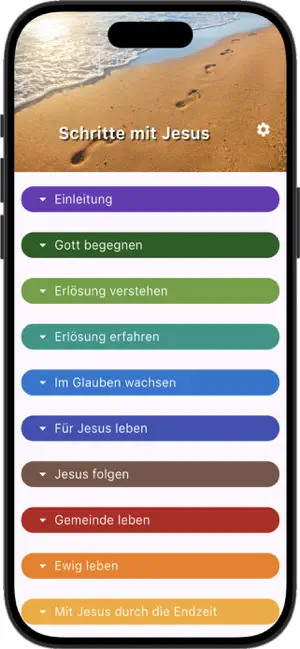Schritte mit Jesus screenshot 2