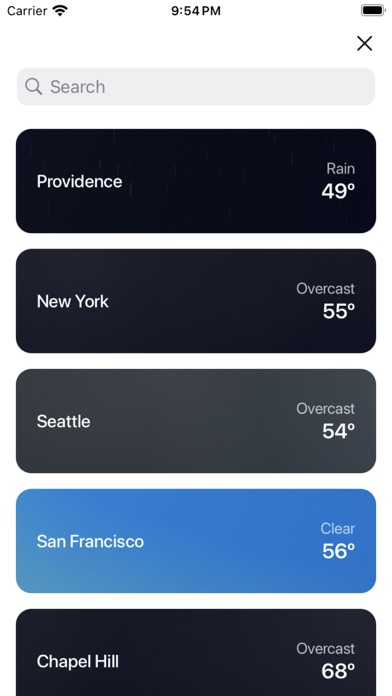 Sweather - Weather & Radar Screenshot