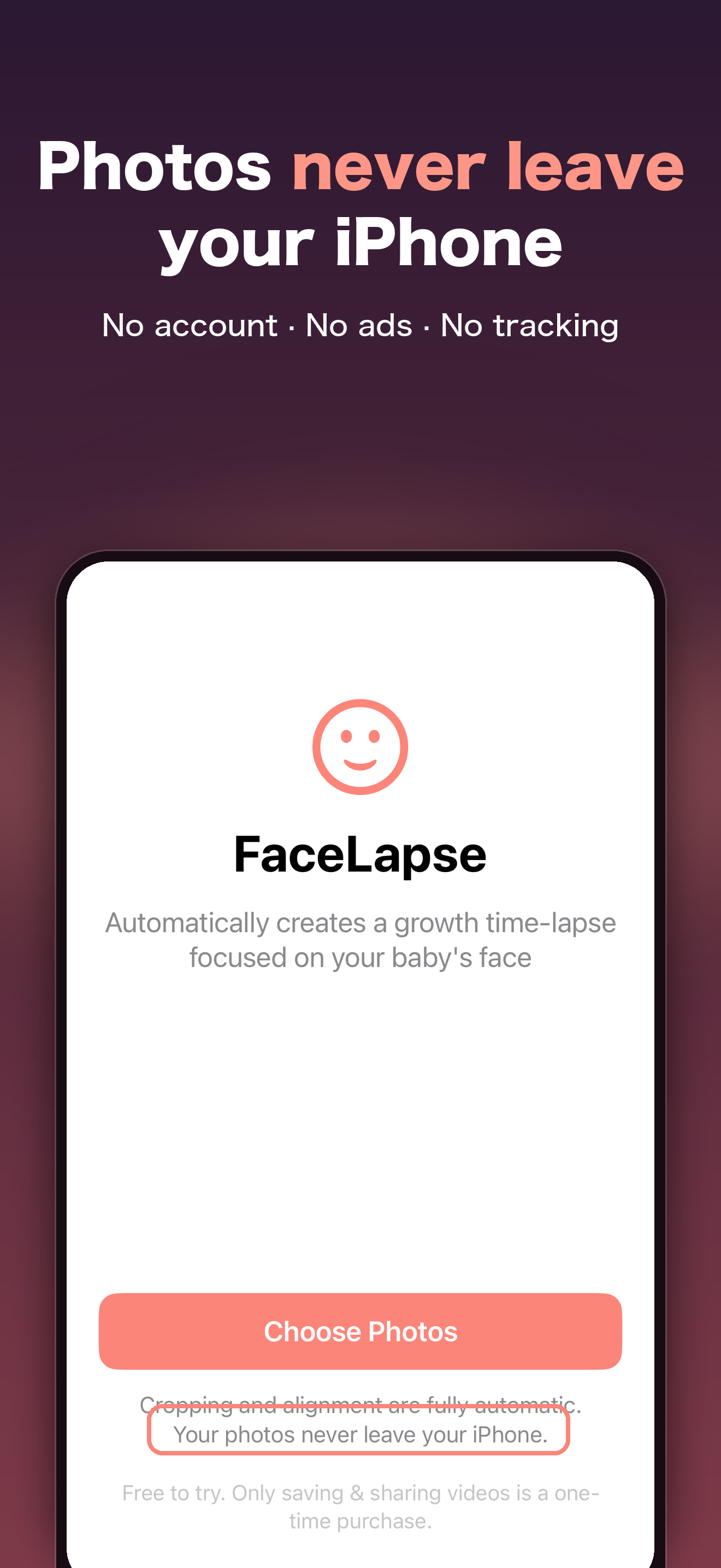 FaceLapse: Baby Growth Video screenshot 6