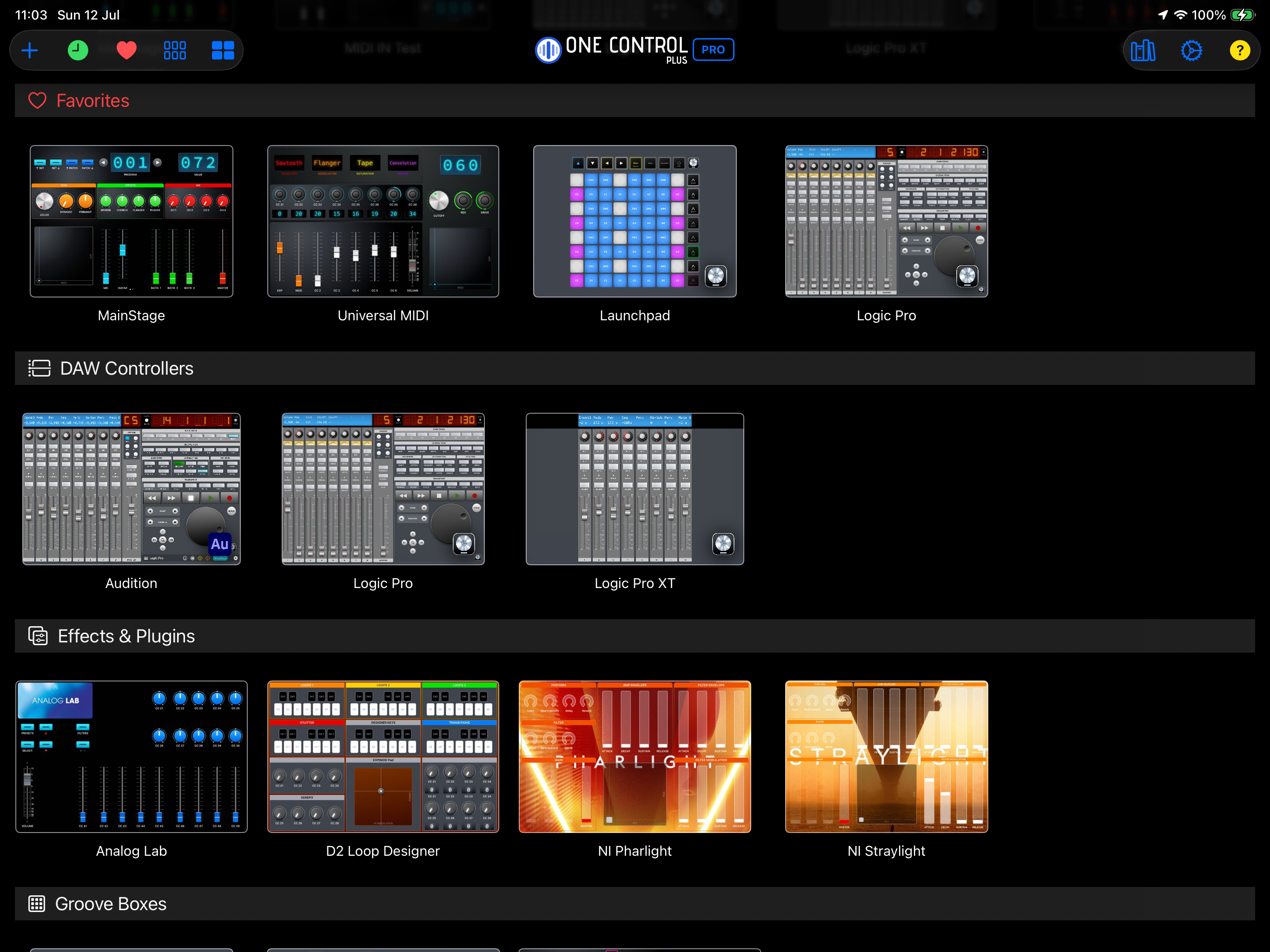 ONE Control Plus screenshot 5