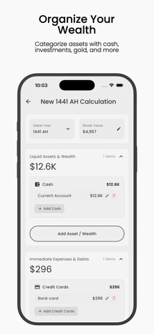 Simple Zakat screenshot
