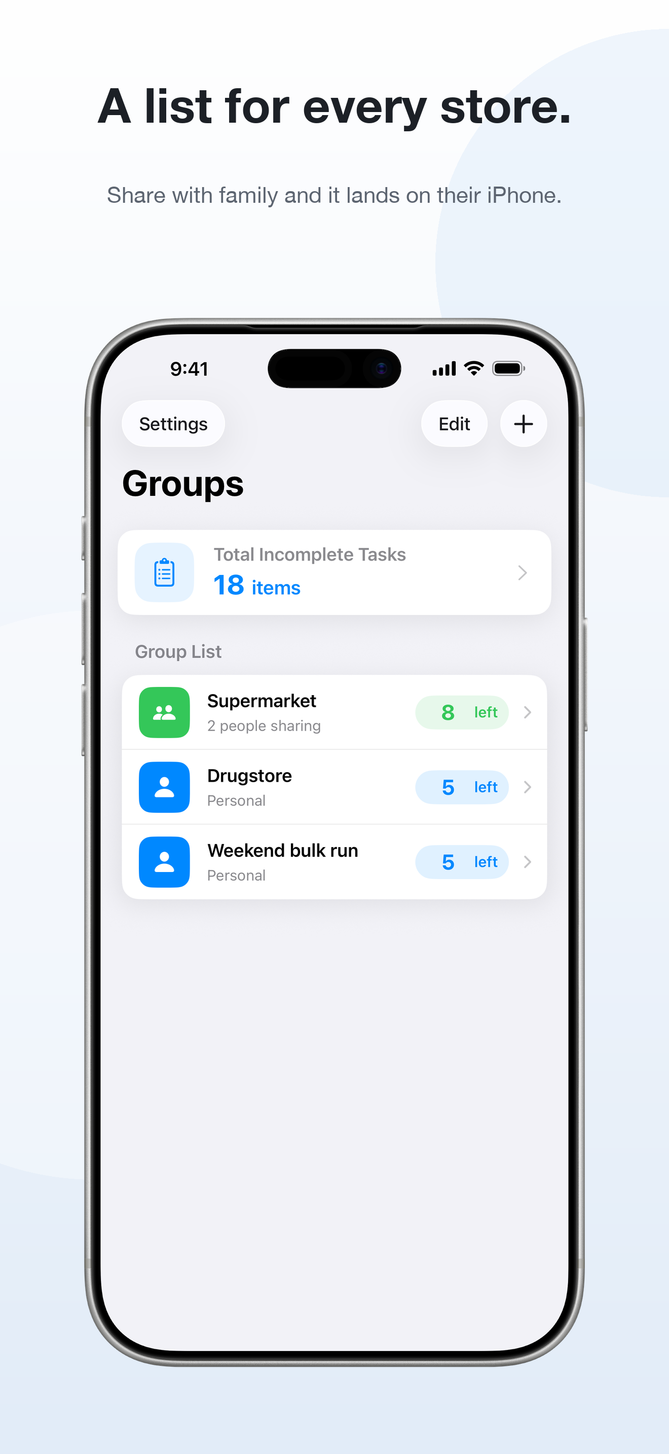 GroupTodo - Easy Shared Tasks screenshot 4