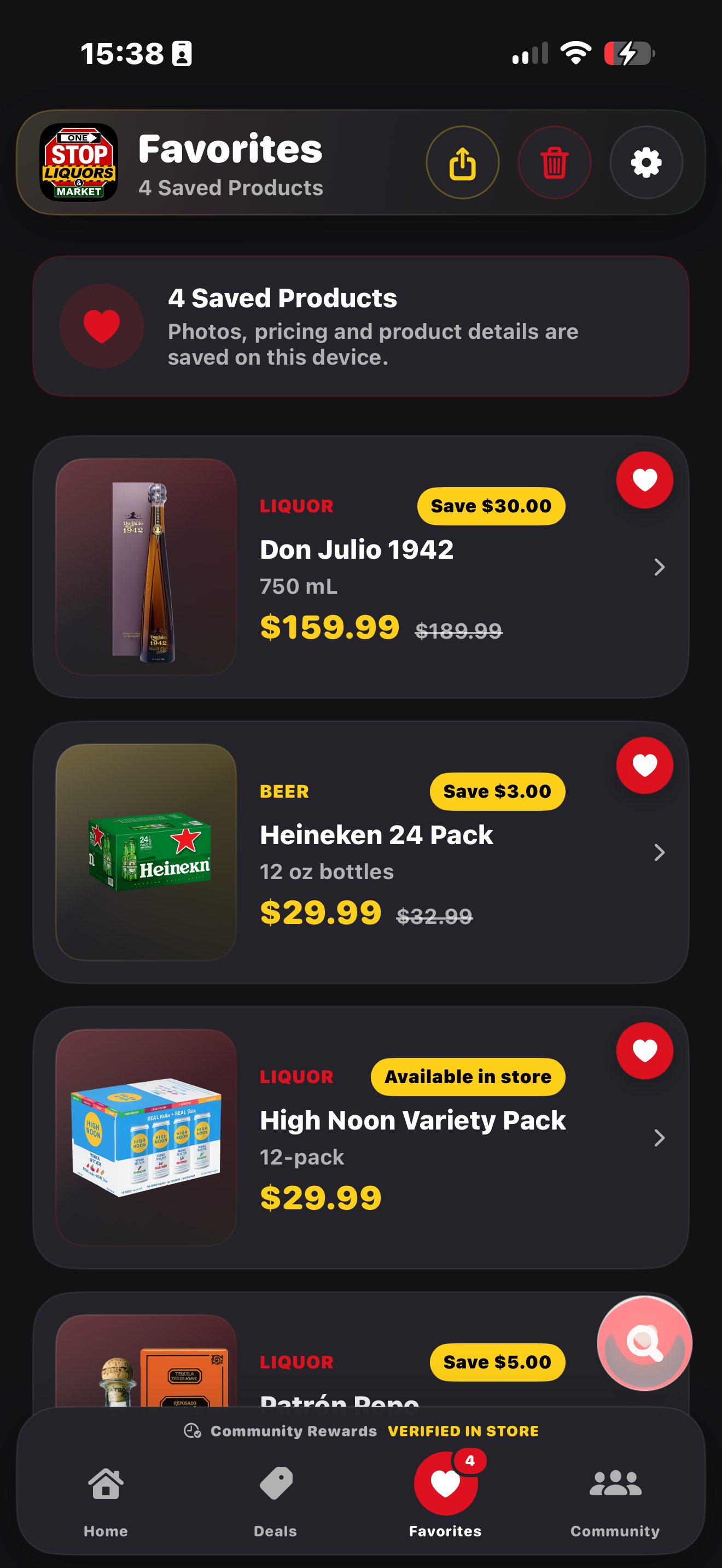 One Stop Rewards Worcester screenshot 2