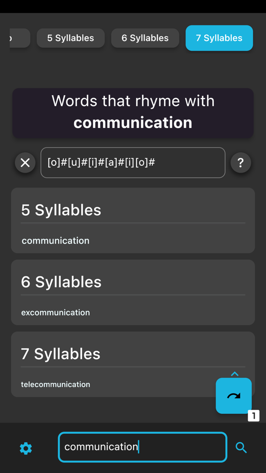 #4. Rhymit: Rhyming dictionary (iOS) 由: Ivo Fernandes