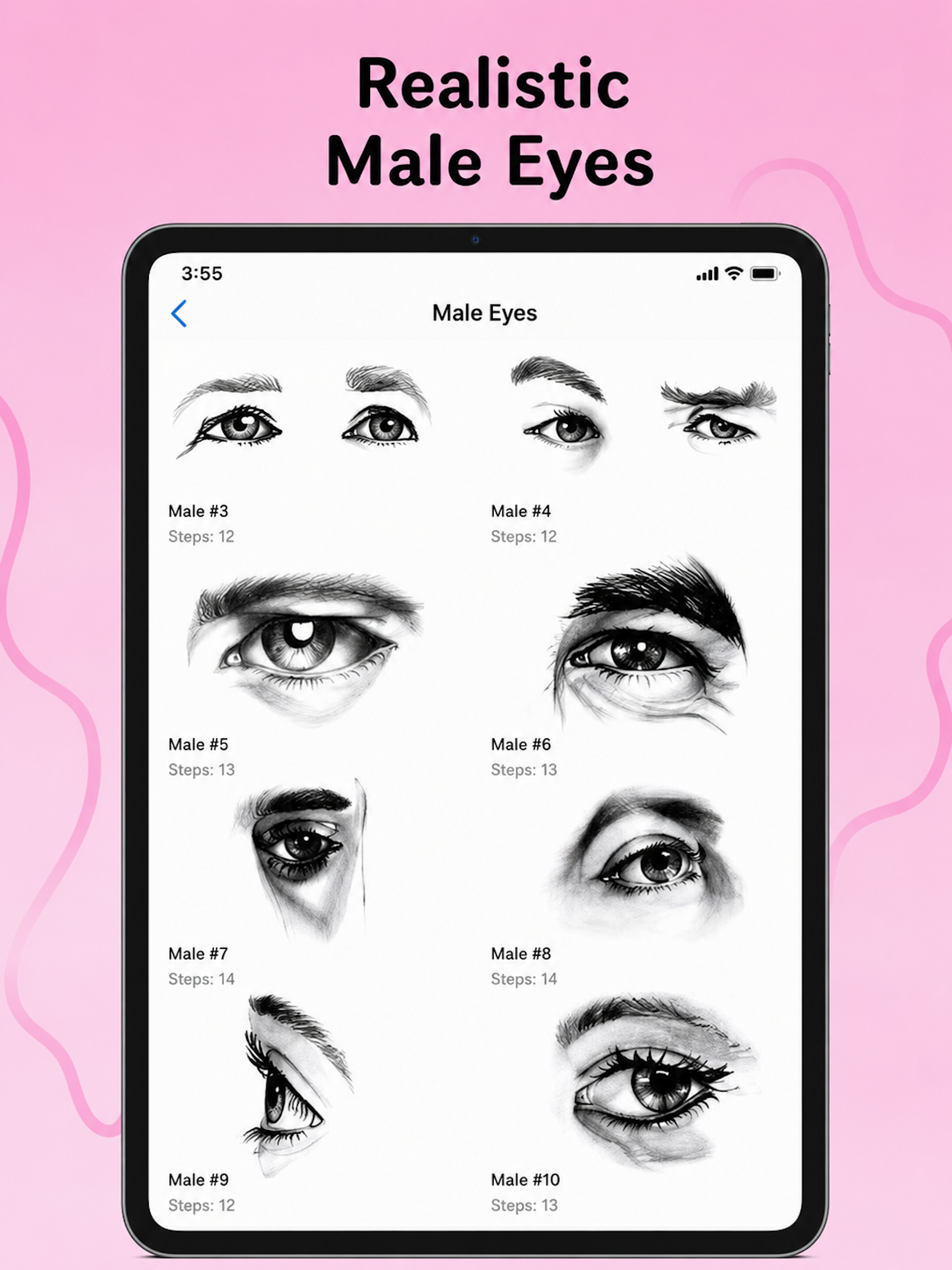 AR Drawing: Anime Eyes
