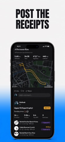 BLES: Workout & Run Tracker 截图 6