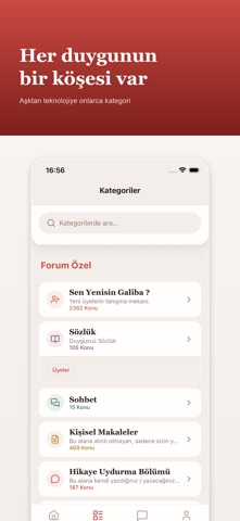 Duygusuz: Sohbet ve Forum screenshot