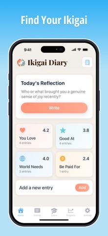 Ikigai Diary: Path to Purpose Screenshot 1 of 5