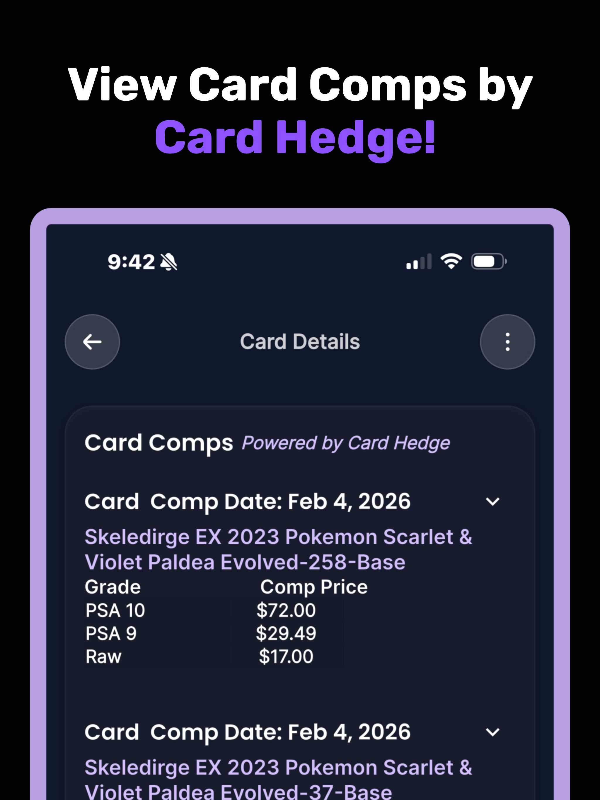 Card Vision: Sports Cards+TCG