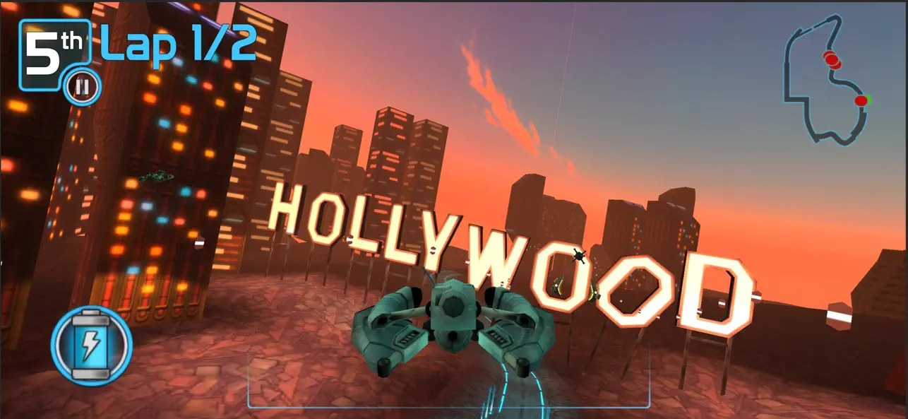 Screenshot #1 pour Robot Race: Mech Battle