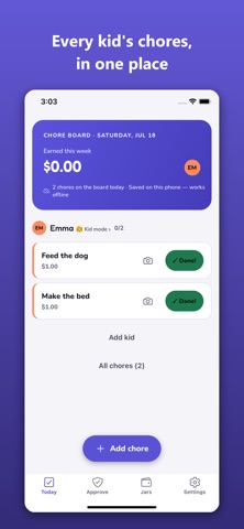 ChoreJar: Chores & Allowance Screenshot 1 of 4