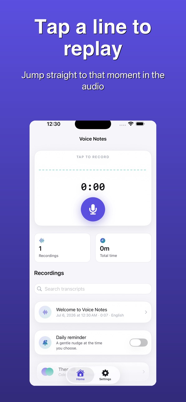 iPhone screenshot