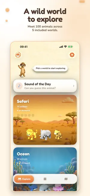 Wilder: 3D Animal Explorer screenshot 1