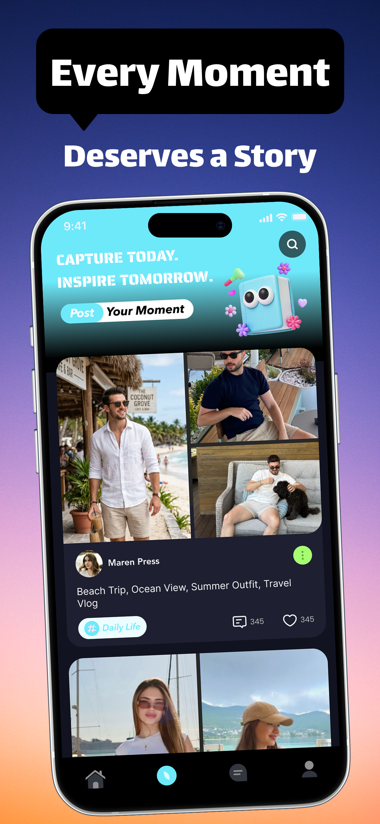 Tolmi - Chat， Share，Video screenshot 3