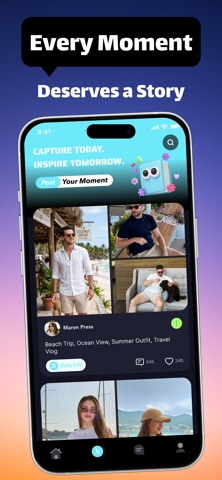 Tolmi - Chat， Share，Video iPhone screenshot