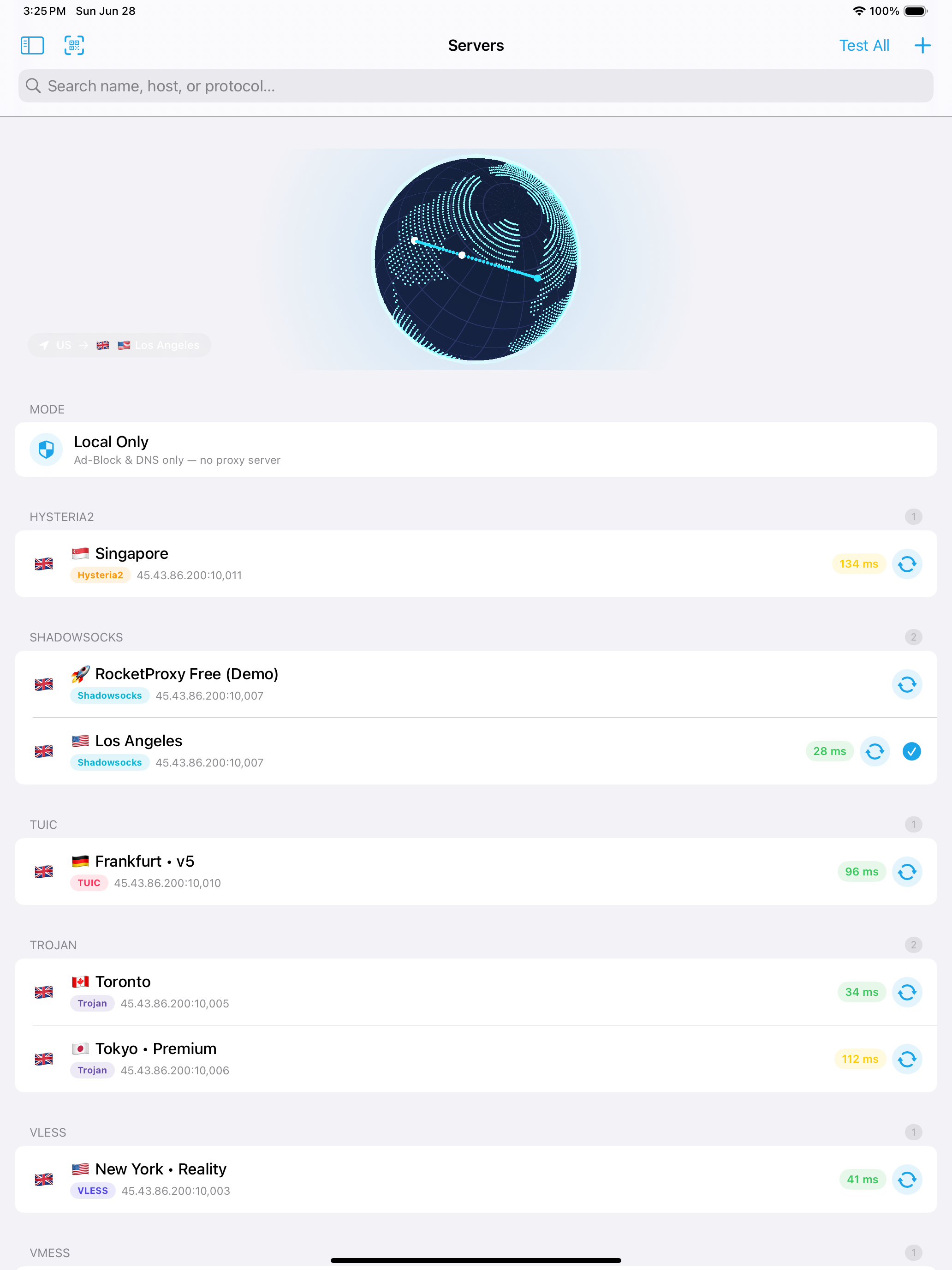 Rocket Proxy: Rule Based VPN screenshot 9