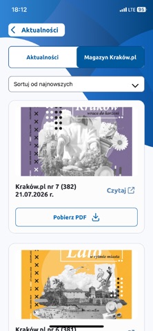 mKraków iPhone screenshot 4