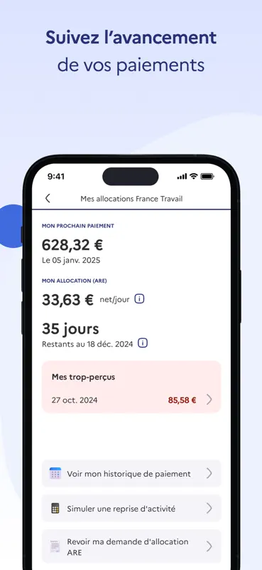 Mon Espace France Travail screenshot 5 of 6