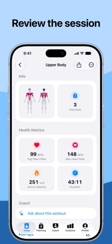 Replex Gym Tracker & Planner Screenshot 5 of 10