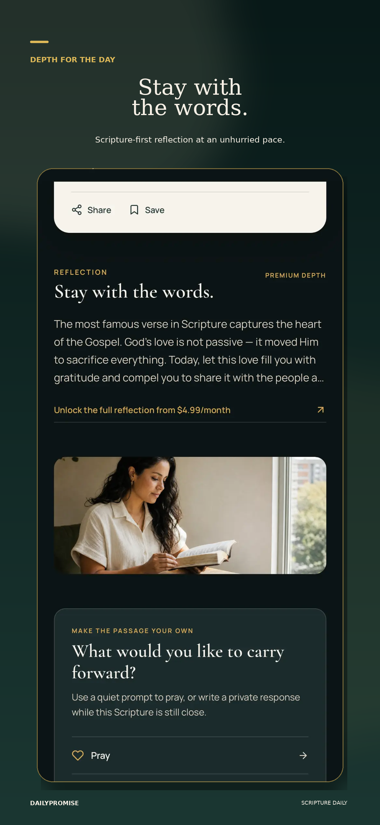 DailyPromise: Bible Verse screenshot 2