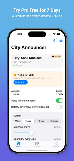 City Announcer screenshot 3