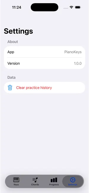 PianoKeys Learn screenshot 2
