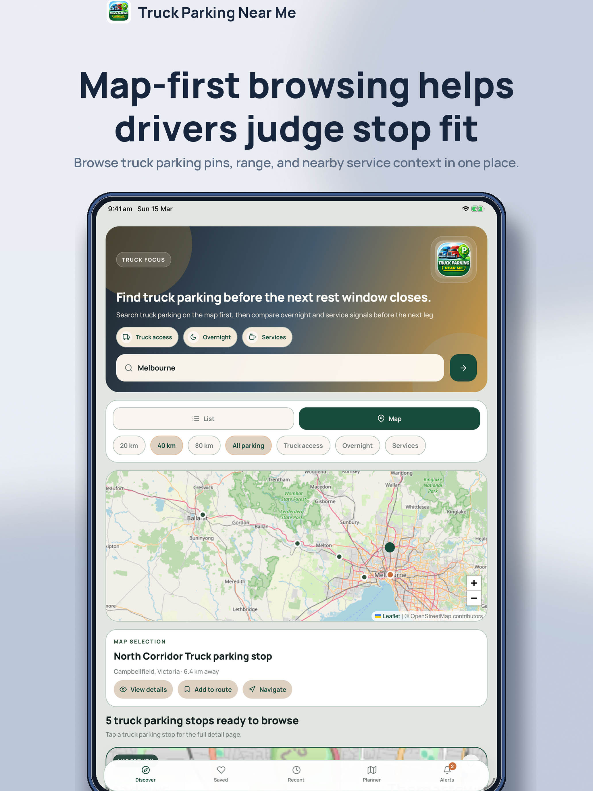 Truck Parking Near Me screenshot 8