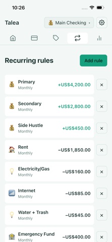 Talea - Budget Planner Screenshot 6 of 7