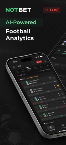 Notbet: Live Football EDGE screenshot