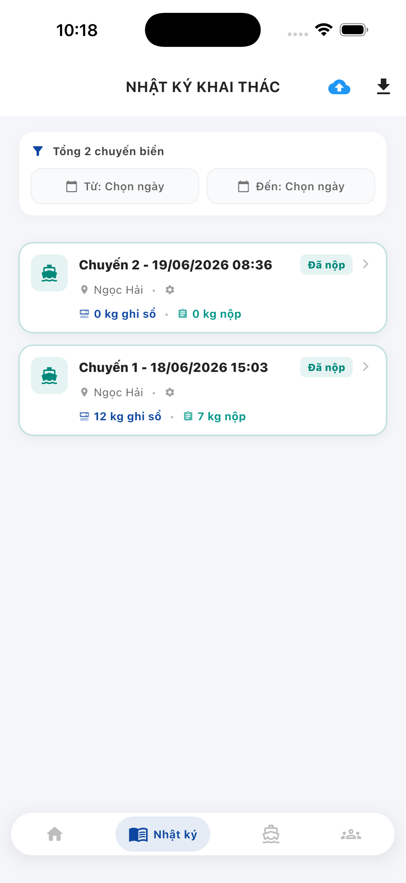 VIFISH eLog screenshot 4