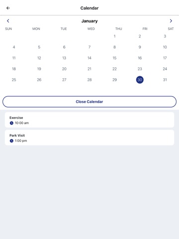 Provincial Senior Living iPad screenshot