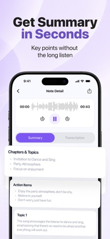 Hostinger AI Voice Notetaker screenshot
