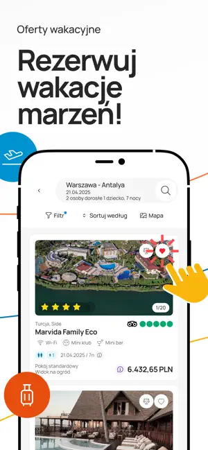 Coral Travel Poland iPhone screenshot 2