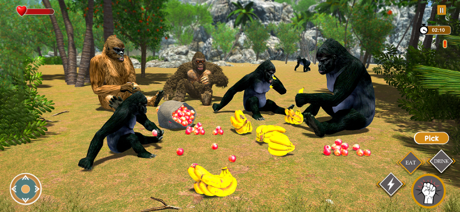 Giant Bigfoot Gorilla Rampage screenshot 1