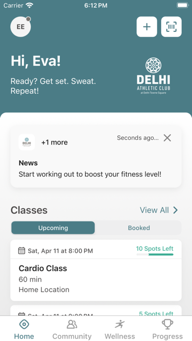 Delhi Athletic Club Screenshot