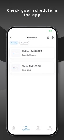 Daxko Exercise screenshot